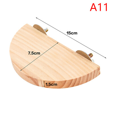 Papagáj hörcsög állvány tábla Fa sügér állvány konzol játék hörcsög ág sügér madárketrec játék ketrec állvány tábla madárkellékek
