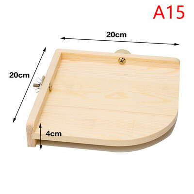 Papagáj hörcsög állvány tábla Fa sügér állvány konzol játék hörcsög ág sügér madárketrec játék ketrec állvány tábla madárkellékek