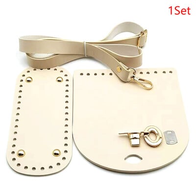 1 set de geanți de mână bricolaj set de genți de fund cu accesorii pachet de accesorii geantă de mână curele pentru umăr rucsac pentru femei