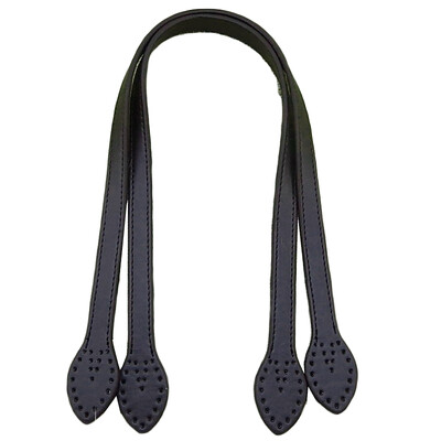 2 vnt odinių rankenų patvarūs pečių krepšiai, nuimami diržai, moteriški lapų rankenos dirželiai „pasidaryk pats“ rankų darbo keičiamas rankinės dirželis 61 cm