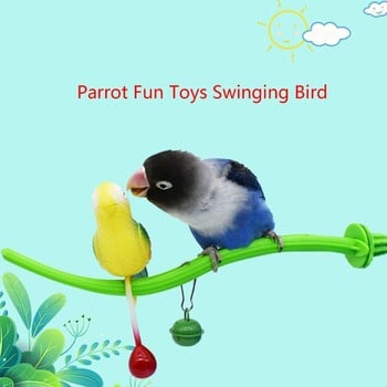 Parakeets Perch Birdcage Stand Toy Parrots Swing Toy Birdcage Playstand Cockatiel Budgies Screw Perch Cage Cage Γωνιακή βάση