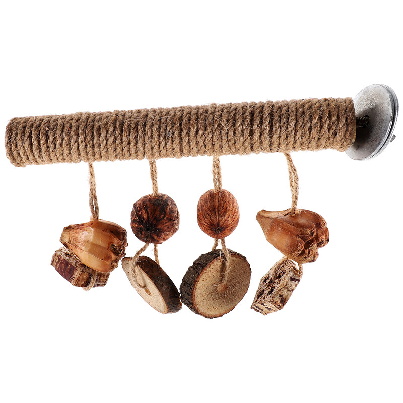 Papagáj Madár Madárketrec Ülők Madárketrecek Fa faágak Madárkalitka Természetes állóbot Papagáj Fa állványok Papagájok