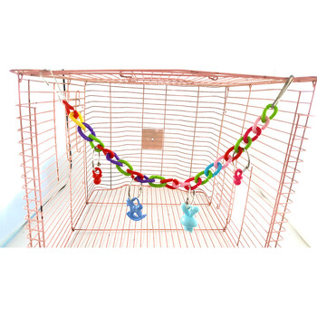 Pet Bird Toy Parrot Swing Cage Toy Играчка за катерене за папагал Cockatiel Budgie Lovebird Аксесоари за птици Стоки за домашни любимци