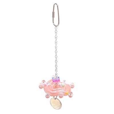 Păsări Papagal Jucărie interactivă Placă turnantă de păsări Jucării suspendate Jucării cu minge de sunet Stand Accesorii cușcă de joc Accesorii pentru animale de companie