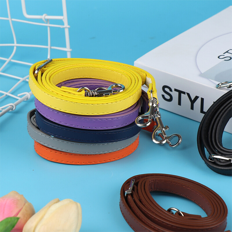 PU bőr válltáska pántos táska fogantyúk barkács csere pénztárca fogantyú ezüst csat kézitáska övekhez Szíjtáska tartozékok