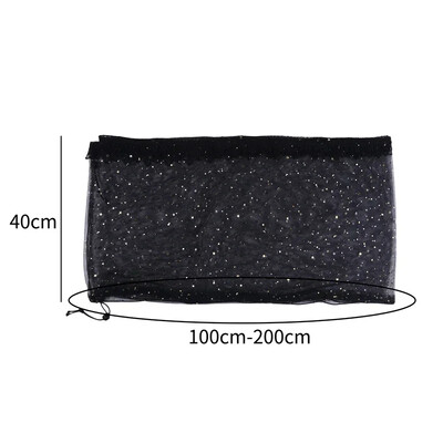 Capac pentru cușcă de păsări Plasă de nailon Păsări Papagal Blocare praf Hotă de protecție din țesătură respirabilă Accesorii pentru cușcă de curățare ușoară