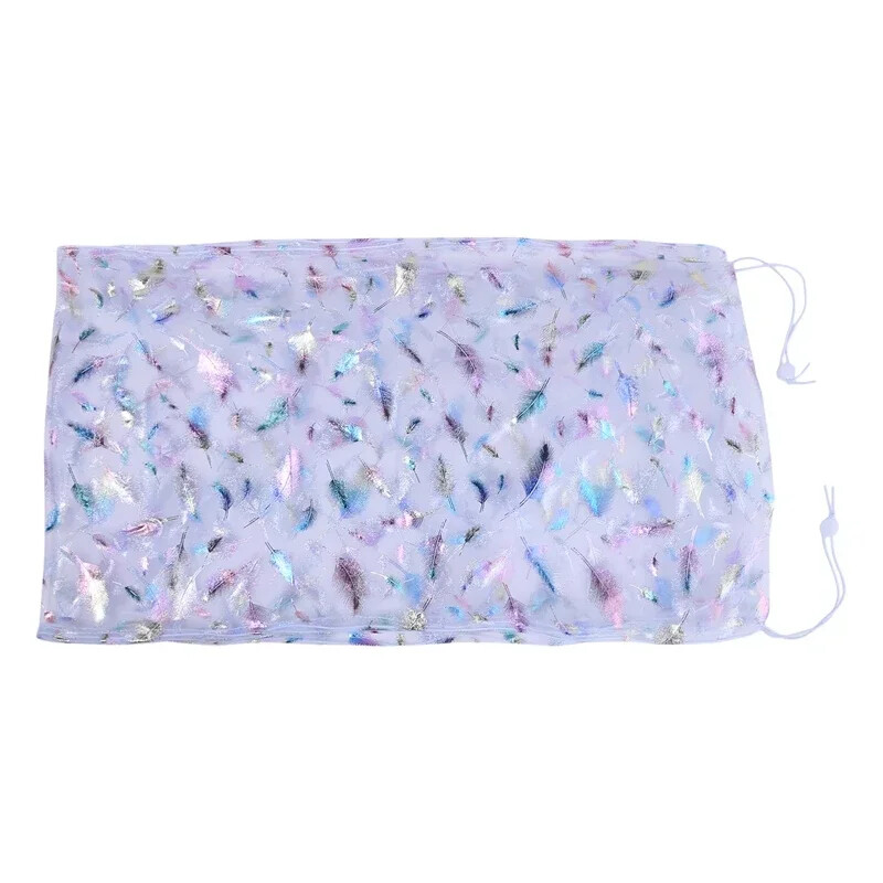 Capac pentru cușcă de păsări Plasă de nailon Păsări Papagal Blocare praf Hotă de protecție din țesătură respirabilă Accesorii pentru cușcă de curățare ușoară