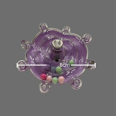 Papūgos žaislai NSO besisukantys linksmi žaislai paukščiams, spalvingi ratukai, atpalaiduojantis žaislas paukštelis, linksmas įkandimo žaislas, nerūdijančio plieno naminių gyvūnėlių reikmenys