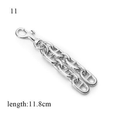 Метална верига за жени Удължаване на каишка за чанта Дръжки за ръчна чанта Резервна каишка за чанта през рамо Портмоне Направи си сам чанта с верига Аксесоари