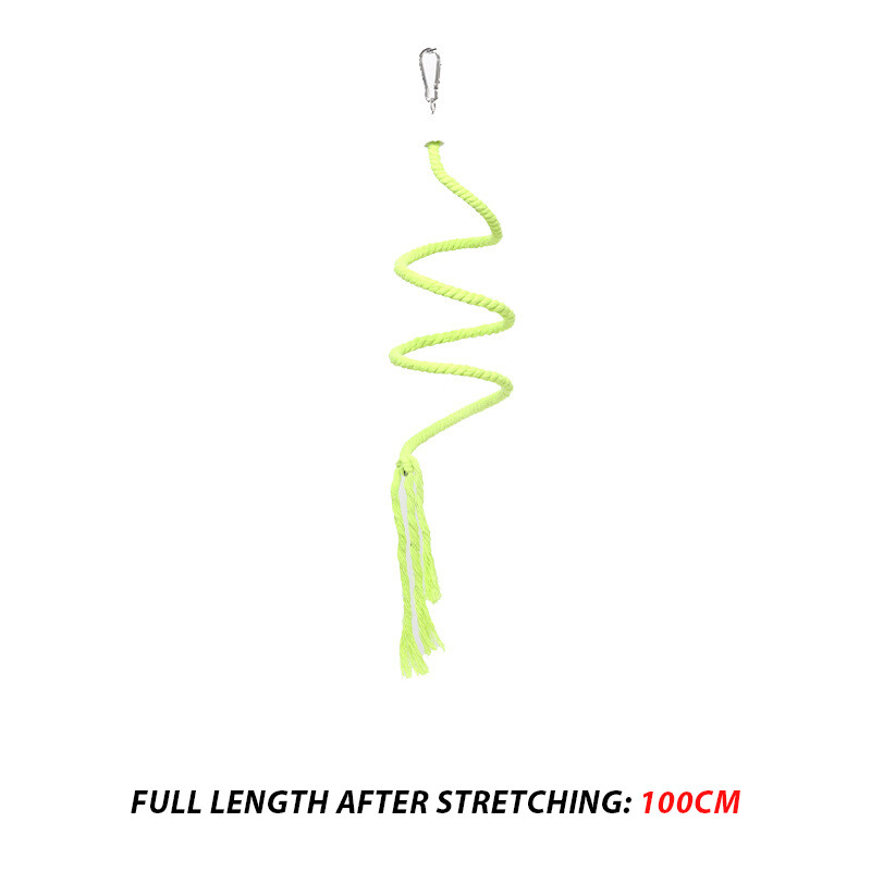 1 db Véletlenszerű szín S/M madárketrec Kiegészítők Játékok papagájoknak Madárrágó Hegymászó hinta Kisállatkellékek Jouet Pour Perroquet D9096