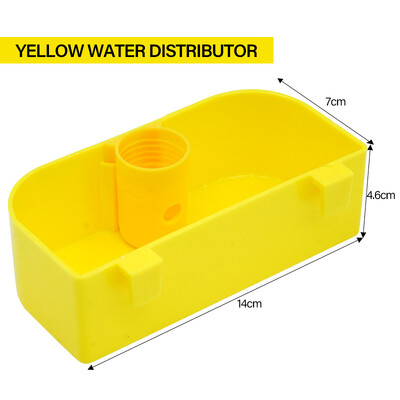 1 vnt. Paukščių tiekimo dubuo daugiafunkcinis pakabinamas papūgos maitinimo dėžutė, apsauganti nuo išsibarstymo, apsauganti nuo purslų balandžių vandens dubuo paukščių narvas