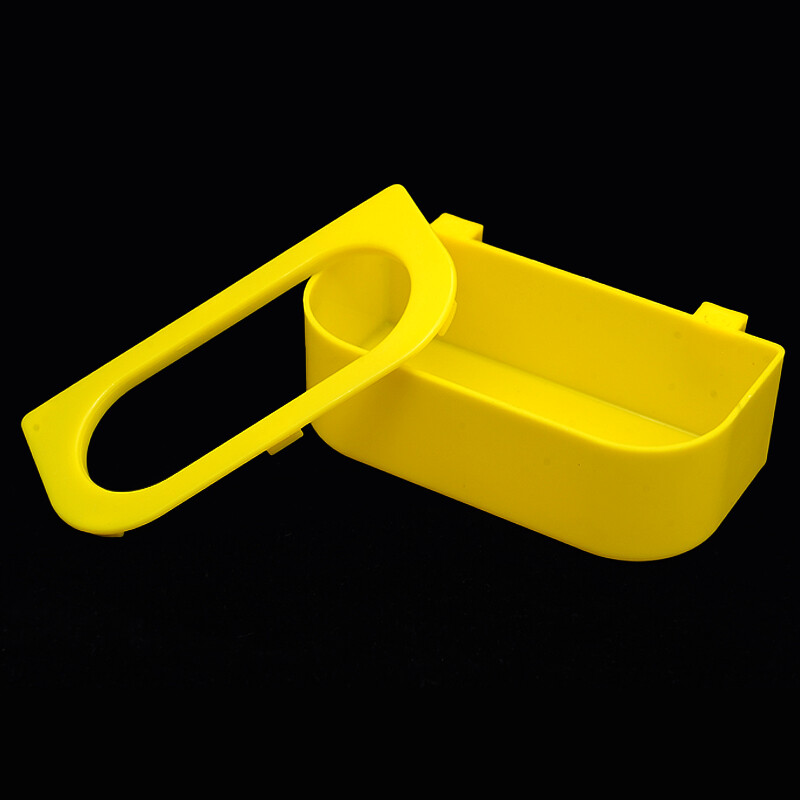 1 vnt. Paukščių tiekimo dubuo daugiafunkcinis pakabinamas papūgos maitinimo dėžutė, apsauganti nuo išsibarstymo, apsauganti nuo purslų balandžių vandens dubuo paukščių narvas