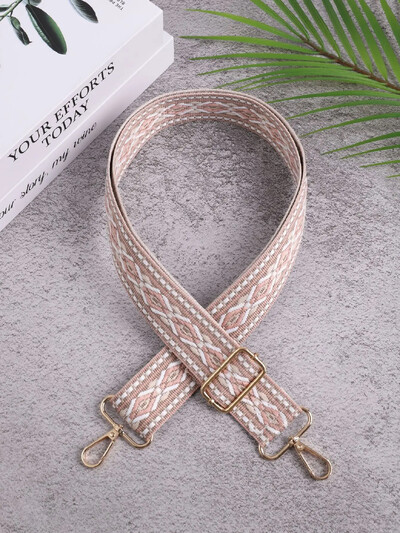 Jednoduchá dámska kabelka, náhradný popruh, široký ramenný popruh, dlhý crossbody, kabelky v etnickom štýle, doplnky