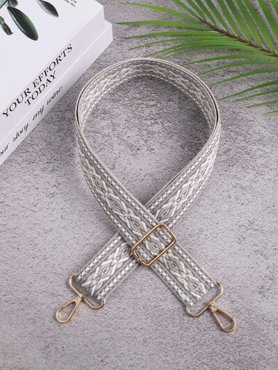 Jednoduchá dámska kabelka, náhradný popruh, široký ramenný popruh, dlhý crossbody, kabelky v etnickom štýle, doplnky