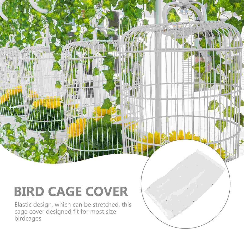 Mreža za kavez za ptice Mreža za ptice za papige Pribor Hvatač Zaštita od prskanja Navlaka za kavez za ptice Navlake Noćna gaza Čisti kvadrat