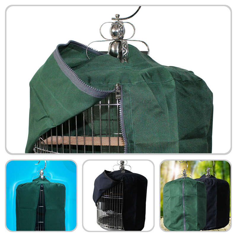 Apvalus paukščių narvelio kombinezonas.