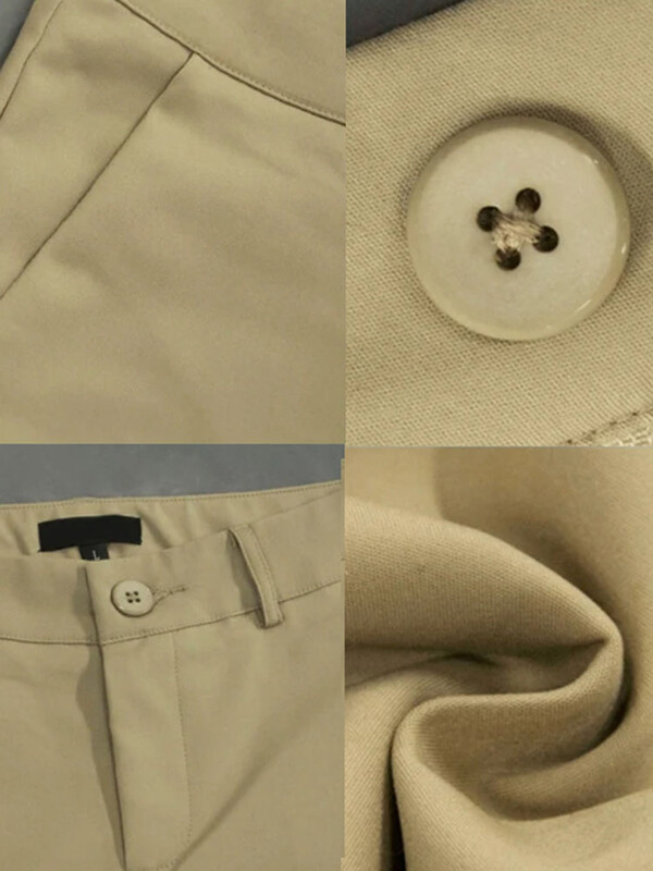 Jarné letné dámske kancelárske nohavice s vysokým pásom, po členky, elegantné úzke nohavice, elastické bavlnené, nadrozmerné, 4xl