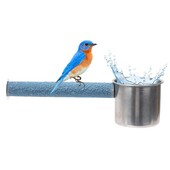 Biban de păsări Biban de păsări Colorate Biban de păsări Biban de cușcă mare de păsări Biban pentru papagali Biban de păsări din lemn Cu cioc Pasăre de piatră