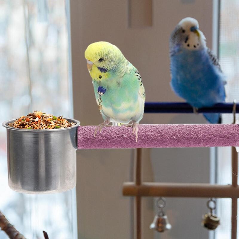 Biban de păsări Biban de păsări Colorate Biban de păsări Biban de cușcă mare de păsări Biban pentru papagali Biban de păsări din lemn Cu cioc Pasăre de piatră