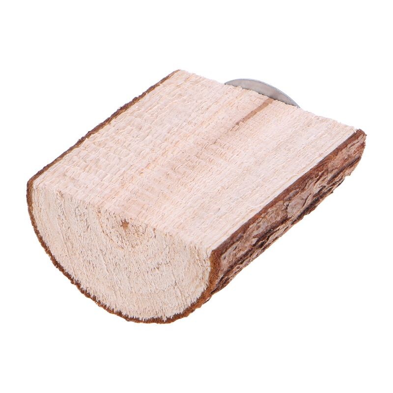 Papūgos paukščio ešerio žaislas medinis stovo laikiklis platforma Voverė šinšila žiurkėno laikiklis narvas Žaislas Priedai Paukščių reikmenys