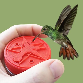 Bird Feeders Bird Food Container Hummingbird Drinker Creative Portable Garden Accessories Hand Feeder Outdoor Handheld Household