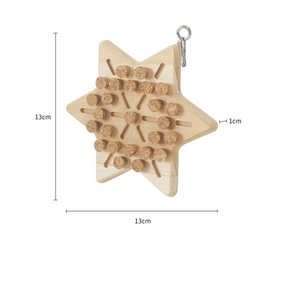 Žuvacie hračky pre papagáje, prírodné drevené papagáje, bloky z korku, puzzle, závesná hračka pre malé vtáky, hracia hračka, trhacia hračka, príslušenstvo pre vtáky
