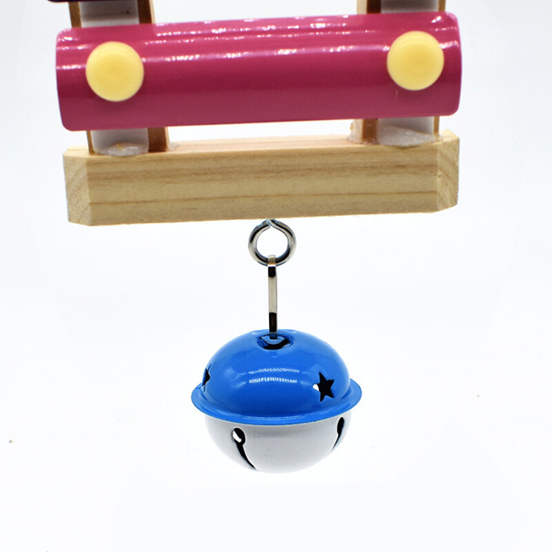 Igračke za papige Viseći ksilofon Igračka za ugrize Žvakaća igračka za ptice sa zvončićima Za kokoš Ptica Papiga Papagaj Papagaj Pribor za kavez