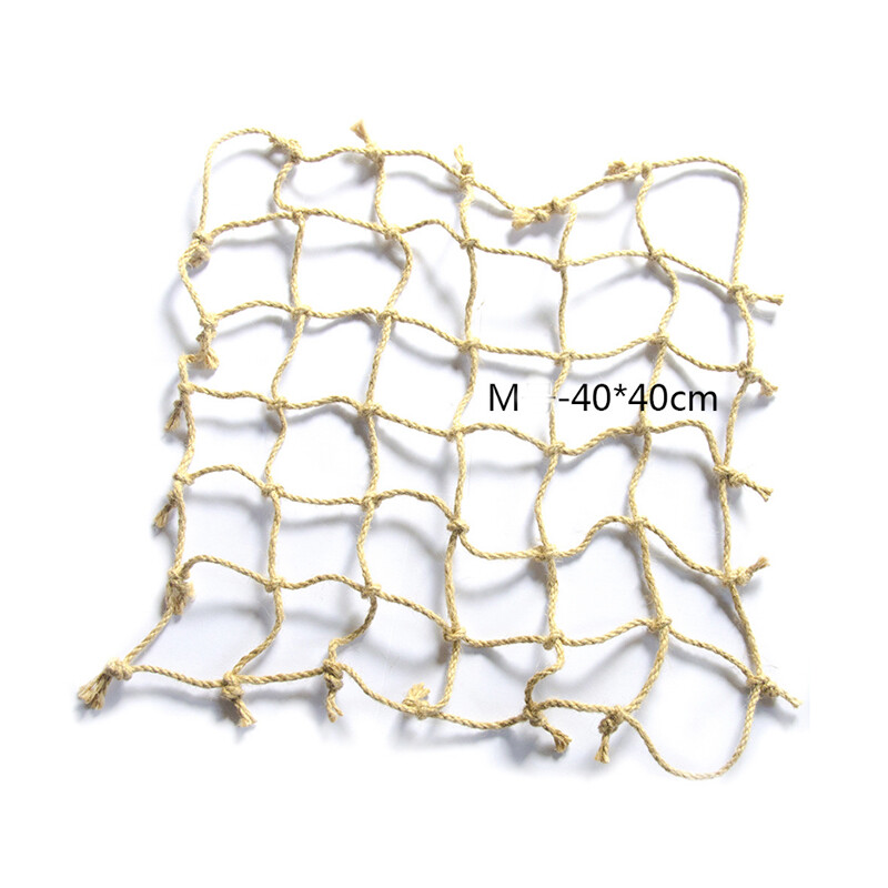 60*60cm Mreža za penjanje za papige Igračka za ptice Mreža za ljuljanje Konop za ptice Mreža za viseću mrežu s kukom Viseća ptica Penjačka igračka za grickanje