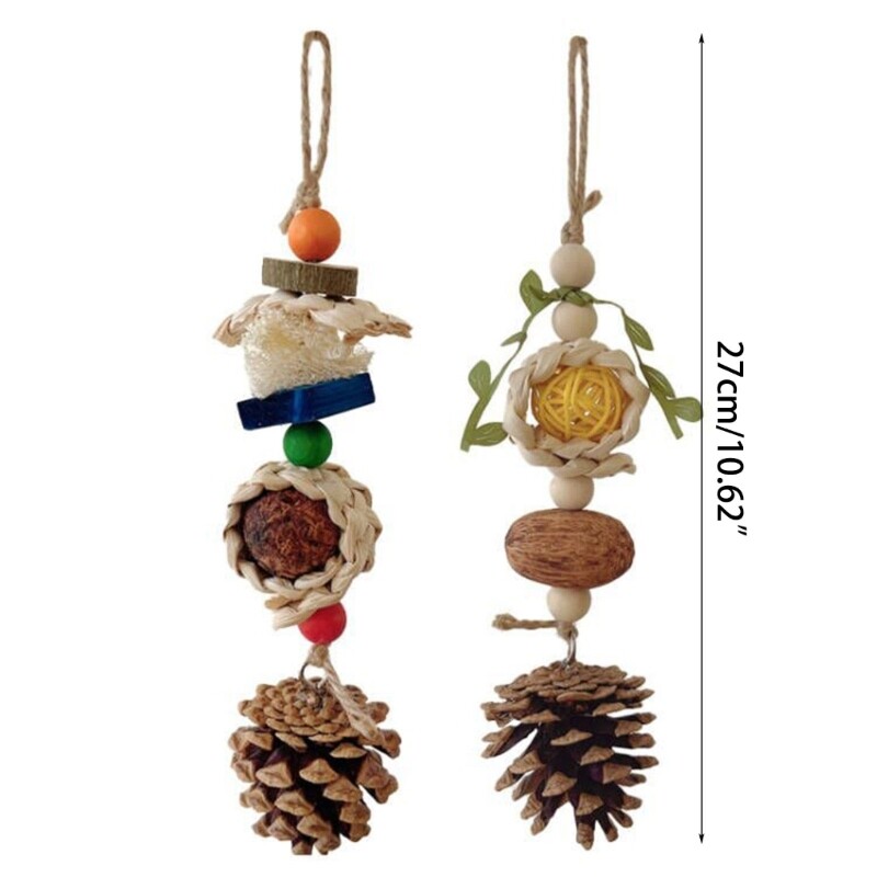 Igračka za žvakanje ptica Male loptice od štakora za žvakanje za činčile Zamorci Vjeverice Timothy Njega usne šupljine poboljšava zdravlje zuba