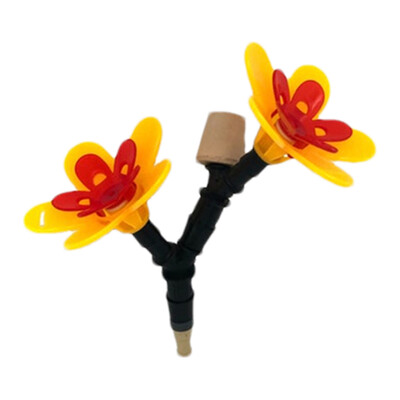 Kolibrių lesyklėlė Laukinių paukščių lesyklėlės langų gėlių dizaino paukščių lesyklėlės buteliukas medaus lesyklėlės pakeitimas medžių kiemui sodo kiemui