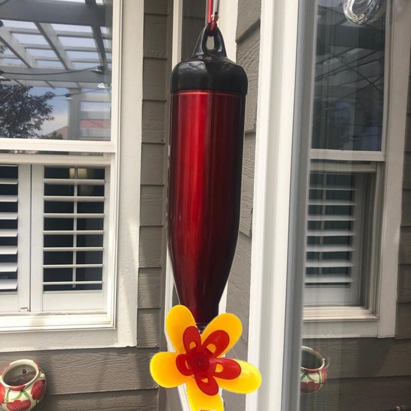 Kolibrių lesyklėlė Laukinių paukščių lesyklėlės langų gėlių dizaino paukščių lesyklėlės buteliukas medaus lesyklėlės pakeitimas medžių kiemui sodo kiemui