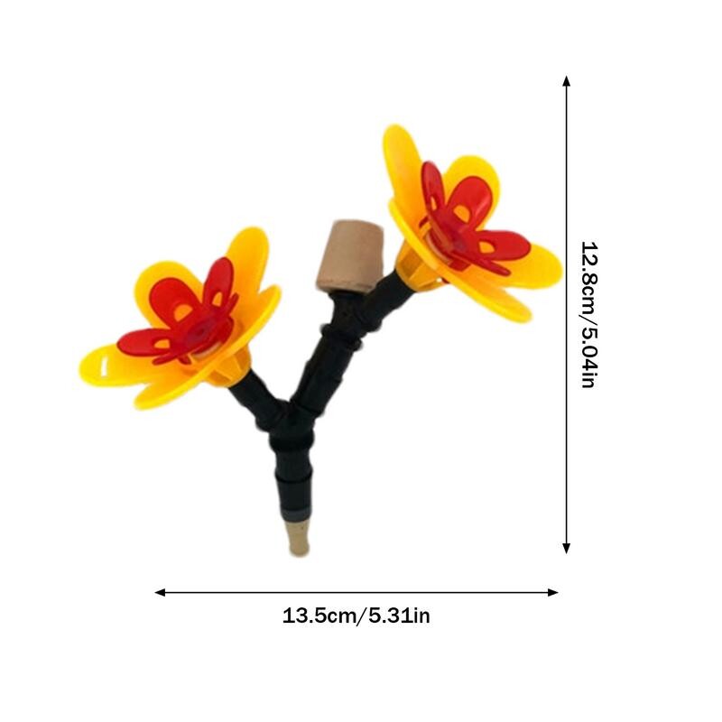 Kolibrių lesyklėlė Laukinių paukščių lesyklėlės langų gėlių dizaino paukščių lesyklėlės buteliukas medaus lesyklėlės pakeitimas medžių kiemui sodo kiemui