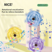 Papūga sukasi džiaugsmingi dekompresiniai žaislai Pilna bijūnų kramtymo kolekcija, skirta paslaptingam vėjui atleisti bijūnų paukščių reikmenis