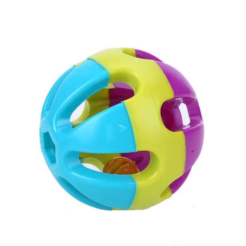 Lopta od 7 cm ABS igračka za žvakanje Igračka za grickanje sa zvonom Papagaj Papiga Oprema za kućne ljubimce Igračka za ptice za kućne ljubimce Višebojne igračke za obuku Interaktivne