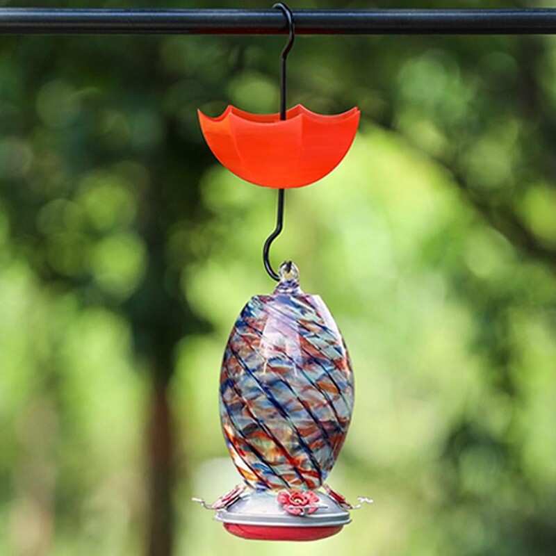 Kolibrių tiektuvo gaudyklės kabliukai Daugiafunkcis lauko laikymo stovas Skruzdėlių griovys skruzdžių apsauga, skirta kolibrių tiektuvams lauke