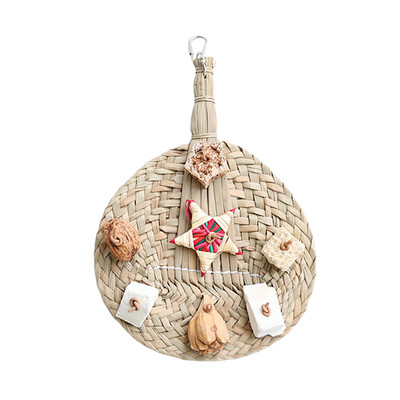 1 τεμ. Παπαγάλος Παιχνίδι Πουλί Κρεμαστό Μικρό Παιχνίδι Μασήματος Παιχνιδιών Μπάλα Πουλί για κατοικίδια Κούνια Κλουβί γέφυρας Παιχνίδι για Lovebird Cockatiels Budgies