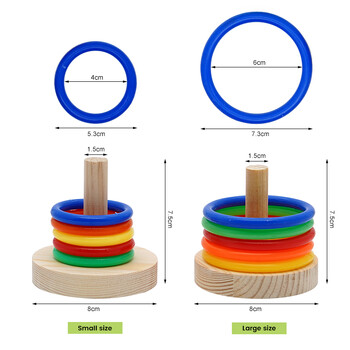 Παιχνίδι εκπαίδευσης πουλιών Δάγκωμα παπαγάλου Παιχνίδι για κατοικίδιο ζώο πουλί κούνια μπάλα όρθιο παιχνίδι Πλαστικά δαχτυλίδια Εκπαίδευση Ευφυΐα Παιχνίδι προμήθειες