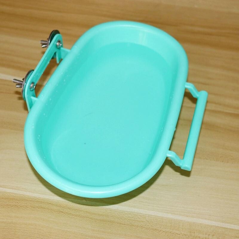 Baie de păsări pentru cușcă papagal mare Hrănitor de apă pentru păsări montat pe perete Hrănitor de apă pentru păsări montat pe perete în aer liber pentru papagal mediu mic