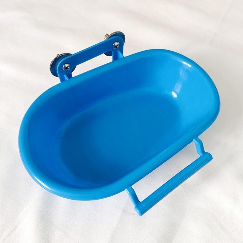 Baie de păsări pentru cușcă papagal mare Hrănitor de apă pentru păsări montat pe perete Hrănitor de apă pentru păsări montat pe perete în aer liber pentru papagal mediu mic