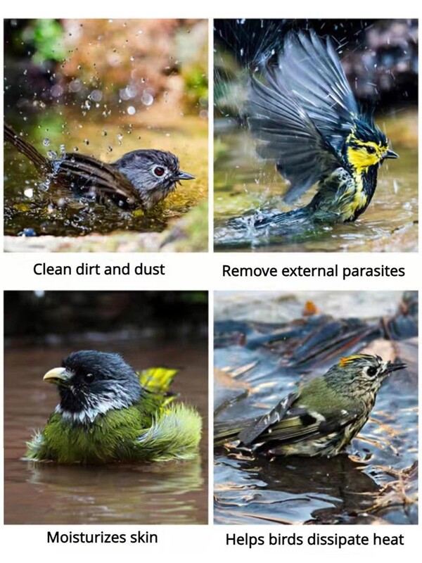 Kupka za ptice s ogledalom Kavez za kućne ljubimce Umivaonik za kupanje umivaonik za papige Pribor za tuširanje s papigama s ogledalom Dodaci za kavez za ptice Igračke za kućne ljubimce