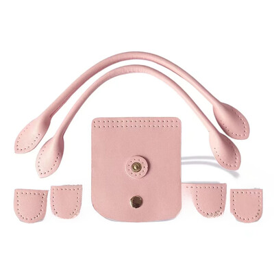 Noua geantă pentru găluște, cu nod fluture, cu ac de croșetat, făcut manual, mâner mozaic, accesorii din piele simulată