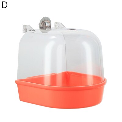 Kabanti paukščių maudymosi dėžė, papūgų dušo narvas, papūgos vonios dėžutė, skirta kanarėlių paukščiams, papūgos papūgoms, kakutėms, papūgoms