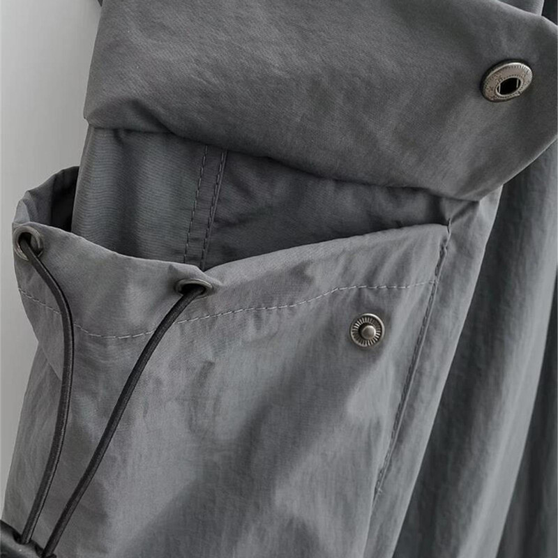 Cargo Παντελόνι Γυναικείο Y2k Φαρδύ παντελόνι με πολλές τσέπες Φαρδύ παντελόνι Streetwear μονόχρωμο παντελόνι αλεξίπτωτο Pantalones