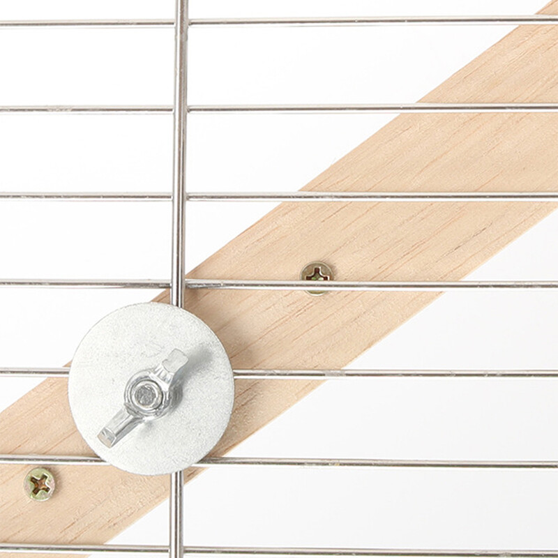 Scară din lemn cu 4/6 trepte Scară interactivă de jucărie pentru păsări pentru animale de companie pentru cușcă de hamsteri Baston de măcinat amuzant Jucărie pentru alpinism Accesorii pentru păsări