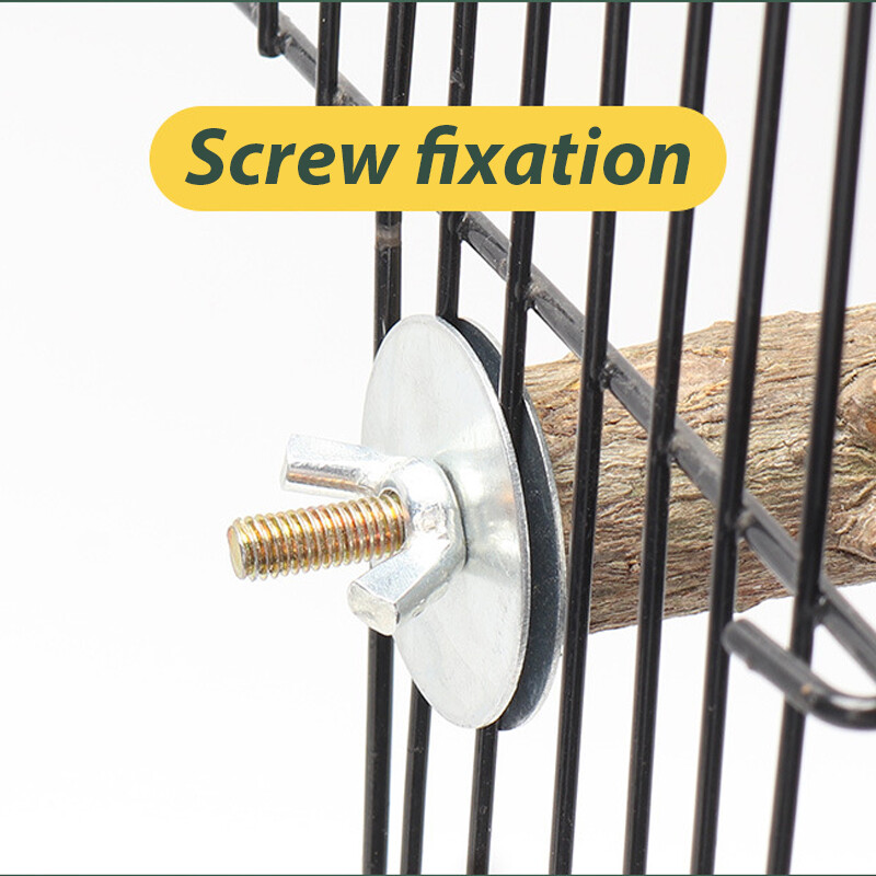 Piparu koka papagaiļa statīvs, divslāņu rotaļlieta putna tīģera ādai, kātu slīpēšanai knābja slīpēšanas statīvs.