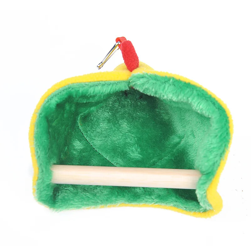 Viseća mreža za papige za kućne ljubimce Viseći krevet za ptice Kućica Kavez Gnijezdo Plišani zimski topli šator Kavez za papige Pribor za ptice Accesorios Para Pajaros