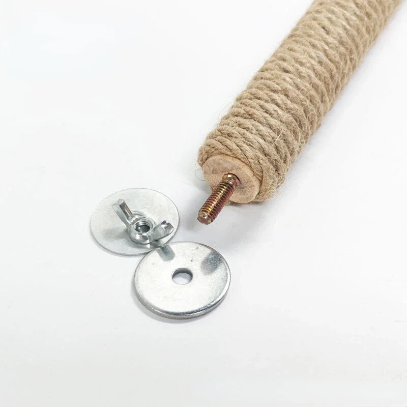 1 buc. Jucării de mestecat pentru păsări pentru animale de companie Bibani pentru papagali, cușcă cu platformă, jucărie, slefuit labe, jucării curate