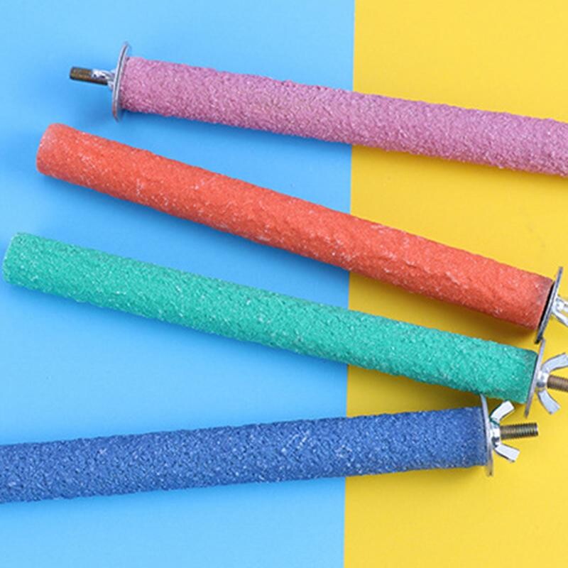 Stalak za ptice Štap za mljevenje Papiga Matirani stalak za grgeč za kavez Oštrenje kandži Igračka za kavez za grgeče za korelije Budgies Medium