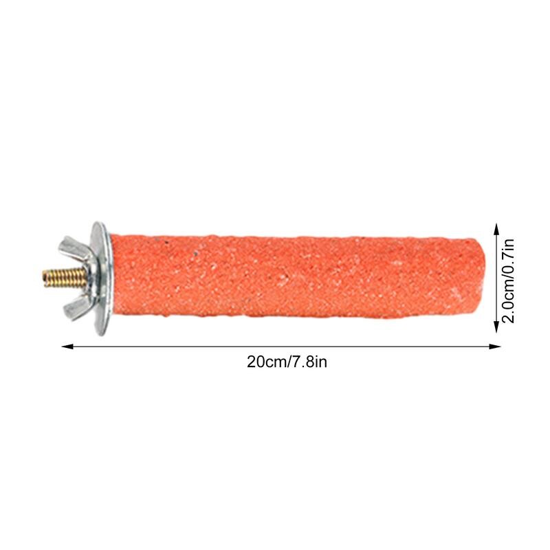 Stalak za ptice Štap za mljevenje Papiga Matirani stalak za grgeč za kavez Oštrenje kandži Igračka za kavez za grgeče za korelije Budgies Medium