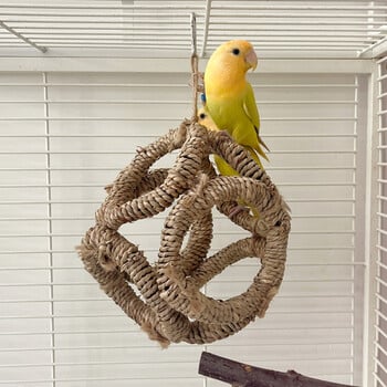 Bird Parrot Swing Παιχνίδια Αιώρες Δαχτυλίδια Παιχνίδι Αντιροκανιστικό Αντιολισθητικό Αξεσουάρ Κλουβιού Πέρκας Κρεμαστά Αξεσουάρ για Budgerigar Cockatiel